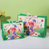 Bolsa de Papel para el Día del Niño, Bolsa de Regalo de Cumpleaños, Bolsa de Tote Creativa de Dibujos Animados Lindos, Bolsa de Mano, Bolsa de Papel para Ceremonia de Apertura