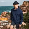 Roupa de Proteção Solar Zhuque para Mulheres, Jaqueta de Pele Respirável para Uso Externo no Verão com Proteção UV UPF50+, Roupa de Proteção Solar Estilo Montanha para Homens