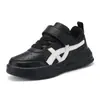 Tenis blancos para niños, zapatos para niños, tenis para niñas, zapatos versátiles para estudiantes, zapatos de kínder, zapatos de primavera y otoño para niños, estilo padre-hijo.
