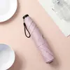 Paraguas Ultra Ligero de Pluma, Paraguas Portátil Tipo Lápiz, Paraguas Negro con Protección Solar de Goma, Paraguas de Doble Uso para Sol y Lluvia, Venta al por Mayor Personalizada