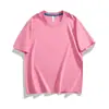 Camiseta de Algodón Puro Logo Personalizado Ropa de Trabajo Estampada Ropa de Fábrica Cuello Redondo Manga Corta Ropa para Team Building Camisas Publicitarias Camisas Culturales Ropa de Clase