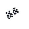 Pendientes de Tablero de Ajedrez Acrílicos Nueva Moda Temperamento Coreano Celebridad de Internet Único Diseño de Nicho Accesorios de Joyería DIY