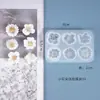 Amapola DIY Molde de Resina de Cristal Decoración de Flor Pequeña Hoja Completa Múltiples Especificaciones Molde de Silicona de Margarita Venta al por Mayor
