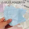 Máscaras 3D, Leves e Respiráveis, Máscaras Finas Descartáveis Populares, Embalagem com 10 Peças, Entrega Direta da Fábrica, Protetoras para o Verão