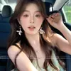 Ilha Xianfeng Verão Super Fada Brincos Longos de Flor Brincos de Luxo Estilo Resort para Mulheres Brincos Únicos e Bonitos