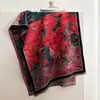 Bufanda de Imitación Cachemir Estilo Pintura al Óleo Vintage Nueva Otoño/Invierno 2026 para Mujer, Calentador de Cuello Chal Jacquard Versátil de Alta Gama al por Mayor