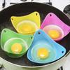 Hervidor de huevos de silicona resistente a altas temperaturas, vaporizador de huevos, bandeja para huevos, utensilios de cocina, artefacto para freír huevos, 16 g