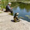 Miniaturas de Cobre Inspiradas en Zen, Adornos Pequeños, Bonsái, Piedras Únicas, Figuras de Paisaje, Mesa de Arena, Micro Paisaje, Paisaje Seco, Pino de Bienvenida