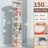 Tubo de Armazenamento Espesso de Grande Capacidade para Bonecas e Brinquedos Infantis, Versão Transparente com Zíper Atualizada, Cesto de Armazenamento para Brinquedos de Pelúcia