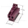 929172-1/929175-1 Conector Automotriz Mercedes Modificado Elevavidrios Arnés de Cables de 5 Pines Carcasa del Conector Venta al por Mayor