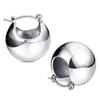 Pendientes de bola de metal estilo punk, estilo europeo y americano, disponibles en Amazon y AliExpress.