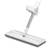 Trapeador perezoso manos libres, raspador de doble cara, trapeador plano doméstico, trapeador, trapeador para pisos de madera, trapeador