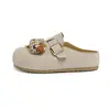 Y705 Sapatos Birkenstock para Mulheres 2026 Verão Novo Estilo Coreano Ins Casual Tendência Versátil Meia-calça Sapatos Femininos