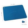 Tapete Escorredor de Silicone Tapete Isolante de Cozinha Tapete de Silicone Resistente a Altas Temperaturas Tapete Anti-Escaldante Tapete Protetor de Bancada Tapete Escorredor Grande Antiderrapante