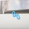 11*20mm Hebilla de Cadena Biselada de Acrílico Color Sólido Anillo Abierto Accesorios para Joyería DIY Accesorios para Cadena de Bolsos y Gafas