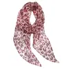 Bufanda de Seda con Estampado de Leopardo Retro Nueva para Primavera y Verano para Mujer, Accesorio Largo para el Cuello, Bufanda Elegante, Cinta, Accesorio de Alta Gama de Moda