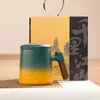 Copo de Separação de Chá Copo de Chá de Escritório Copo de Chá com Filtro de Cerâmica Copo de Chá Souvenir de Feriado de Negócios para Empresa Masculina