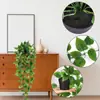 Explosões transfronteiriças planta pendurada Mandala folhas de eucalipto flores decorativas internas plantas artificiais falsas em vaso