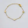 S08 Nuevo Pulsera Romana de Tres Diamantes Japonesa y Coreana Acero Inoxidable Joyería Exquisita Regalo para Mejores Amigas