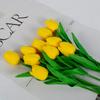 Tulipa flor artificial decoração de casa PU sentir flor de simulação foto simulação fabricantes de flores artificiais atacado flores de casamento