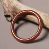Pulsera Nueva de Madera de Durazno Más Vendida para Hombres y Mujeres, Pulsera Sencilla de Paz Estilo Chino, Pulsera de Madera, Regalo para Personas Mayores, Mamá, Set de Caja de Regalo