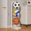 Rack de Armazenamento de Basquete Doméstico Interno Multicamadas Grande Capacidade Dobrável Futebol Vôlei Artigos Esportivos Rack Pêndulo