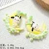 Dibujos Animados Bricolaje Accesorios de Resina Accesorios Luna Pequeña Pegatina Europea para Refrigerador Accesorios para el Cabello Funda para Teléfono Móvil Hebilla de Zapato Accesorios Colgantes Material