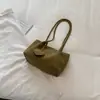 2026 Nuevo Modelo Bolso de Axila, Estilo Coreano, Alto Valor Estético, Gran Capacidad, Bolso de Mano con Patrón Tejido, Bolso de Hombro Sencillo