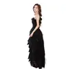 Vestido de noche negro 2024, nuevo, de alta gama, para banquetes, celebridades, vestido de tubo, nicho, accesible, de lujo, cumpleaños, ceremonias para adultos.