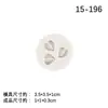 Molde de silicone 3D para bolo folha de bordo tridimensional, líquido para modelagem de folha de açúcar
