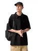 Fábrica de Comércio Exterior Verão Masculina Cor Sólida Negócios Comutador Comércio Exterior Lazer Manga Curta Camisa Polo T-shirt Tendência Estilo Simples