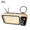 Soporte para Teléfono Móvil TV Retro Soporte para Teléfono Móvil de Escritorio Altavoz Retro Dientes PTH800 Regalo Creativo