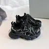 Zapatillas transpirables de malla para niños, zapatillas deportivas de moda, zapatillas de papá elegantes, zapatos de primavera y verano para niñas, zapatos versátiles para niños mayores