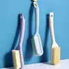 Cepillo para Zapatos, Cepillo Duradero de Cerdas Suaves para Uso Doméstico, para Limpiar Zapatos y Lavar Ropa, Cepillo para Zapatos Multifuncional con Mango Largo