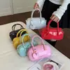 Bolsa de almohada fresca de lunares estilo coreano para mujer, nueva moda 2026 estilo dulce bolso de hombro, bolso cruzado de nicho