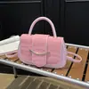 Bolso texturizado estilo coreano, nuevo bolso de hombro de moda otoño 2026, versátil, bolso de mano cruzado simple y elegante