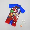 Roupa de Banho Infantil Transfronteiriça para Meninos Proteção Solar Bebê Macacão Infantil Natação Secagem Rápida Roupa Oriente Médio Atacado Amazon