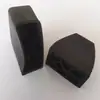 Protectores para Pies de Escritorio y Silla Escolares Nuevo Material Cubiertas Azules para Pies de Escritorio Cubierta de Plástico Funda para Tubo Cuadrado Tapón Interno Negro Cubierta para Pies de Tubo Ovalado