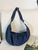 2026 Nova Moda Bolsa Jeans de Ombro Único Simples Elegante Bolsa Bolinho para o Trabalho Cor Colorida Diária Bolsa Transversal