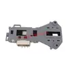 Adequado para Máquina de Lavar Roupa Lg de Tambor Interruptor de Trava Eletrônica da Porta Peças de Trava com Micro-Interruptor de Atraso Cinza Da081
