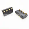 Portapilas de 4P Paso de 5.0 Altura de pila 8.0 9.25 10.5 Conector Bc-2-414-C01