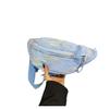 Bolso Cruzado Femenino Casual Sencillo Estilo Ins Bolso Pequeño Fresco Cruzado para Mujer Bolso de Cintura Versátil para Deportes Nicho Estudiante