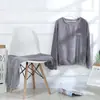 Traje de Pijama Arcoíris Invierno Engrosado Dibujos Animados Durazno Pijamas Ropa de Casa para Mujer Coral Fleece Moderno Holgado