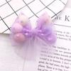 Ins Malla Tenis Lunares Lazo Accesorios para el Cabello diy Ropa Bolso Pasador Diadema Accesorios Decoración