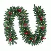 Guirlanda de Natal para Pendurar na Porta 180/270cm Decoração Transfronteiriça Árvore de Natal Rattan Pendurado Arranjo de Cena Porta