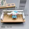 Pingente de boneco de cachorro Yugui de desenho animado chaveiro de cachorro Yugui fofo pingente de chaveiro de casal de bonecos diy atacado