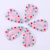 Estilo K de Pinza para el Cabello Pequeña con Corazón Recortado y Puntos Pequeños Pinza para el Flequillo Pinza para el Cabello Accesorios para el Cabello para Niños Venta al por Mayor