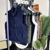 Chaleco de Lana de Cordero Invierno Estilo Japonés Simple Casual Cuello Alto Largo Lana Cálido Sin Mangas Chaqueta Cardigan para Hombres