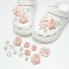 Charms para zapatos de estrella y mariposa, accesorios para zapatos perforados florales, resina de dibujos animados, accesorios decorativos DIY versátiles y lindos, desmontables