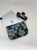 Bolsa de Cosméticos Grande Capacidade com Listras de Design Original Bolsa de Armazenamento para Skincare Bolsa de Lavar Portátil para Saída Bolsa Interna de Viagem